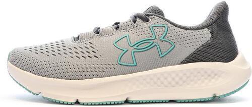 UNDER ARMOUR-Chaussures de Running Grise/Turquoise Femme Under Armour Charged Pursuit-0