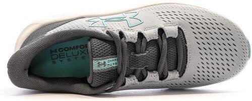 UNDER ARMOUR-Chaussures de Running Grise/Turquoise Femme Under Armour Charged Pursuit-3