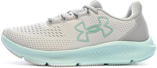 UNDER ARMOUR-Chaussures de Running Grises/Bleu Femme Under Armour Charged Pursuit-0