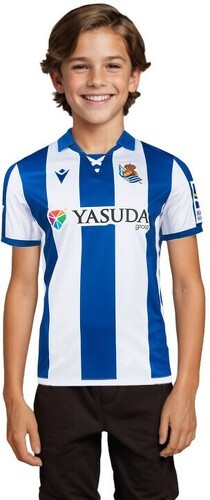 Real Sociedad-Maillot Enfants Domicile Real Sociedad 2024/2025-0