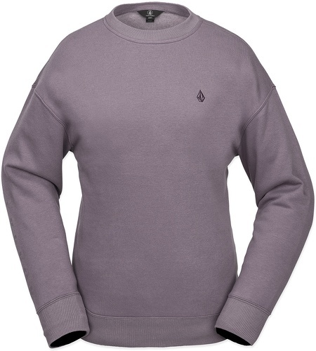 VOLCOM-Sweat Volcom Essential Crew Dusty Lavender Femme-0