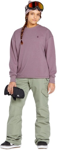 VOLCOM-Sweat Volcom Essential Crew Dusty Lavender Femme-2