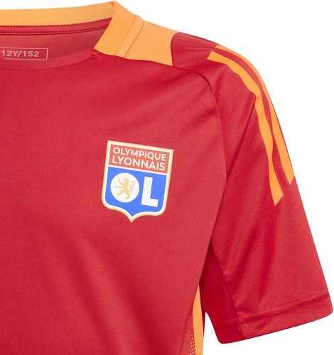 adidas-Maillot enfant OL 2024/25-3