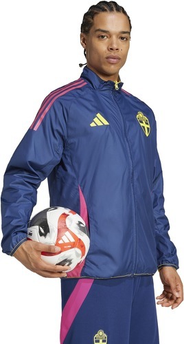 adidas Performance-Veste de survêtement Suède Euro 2024-3