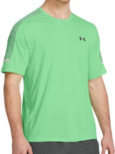 UNDER ARMOUR-T-shirt de Sport Vert Homme Under Armour Core+ Tech-0