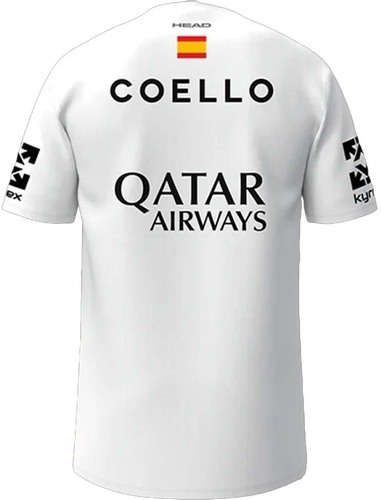 HEAD-T-shirt Head Arturo Coello 2025 Blanc-1