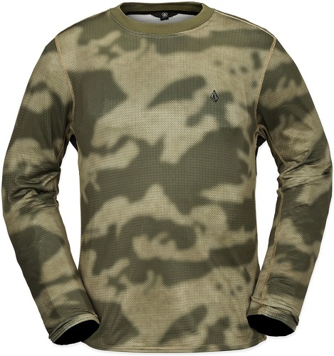 VOLCOM-Sous Vetements Thermique Volcom Gridlock Crew Camouflage Homme-0