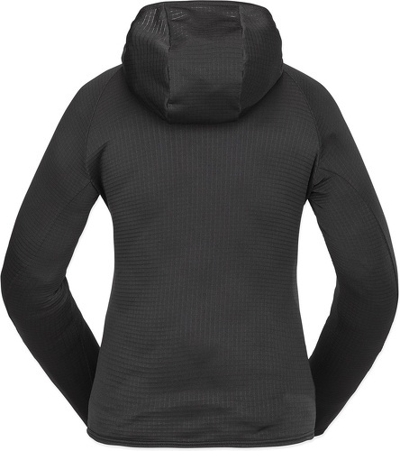 VOLCOM-Sweat A Capuche Volcom Gridlock Balaclava Black Femme-1