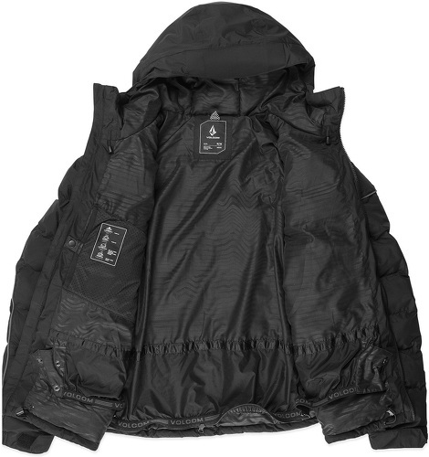 VOLCOM-Veste De Ski/snow Volcom Sew Down Black Homme-3