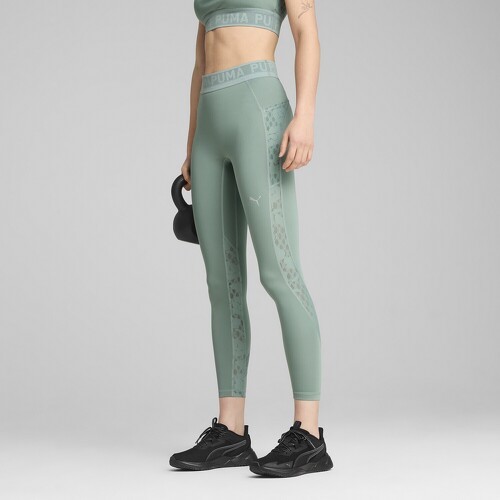 PUMA-Legging 7/8 à taille haute LACE Femme-2