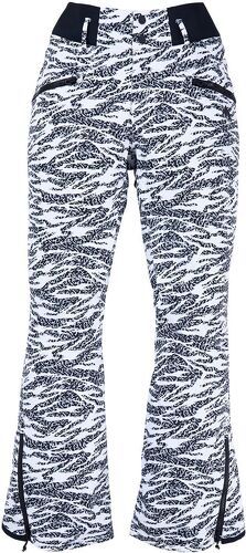 BURTON-Pantalon De Ski / Snow Burton Marcy High Rise High Stretch Zebra Camo Femme-0