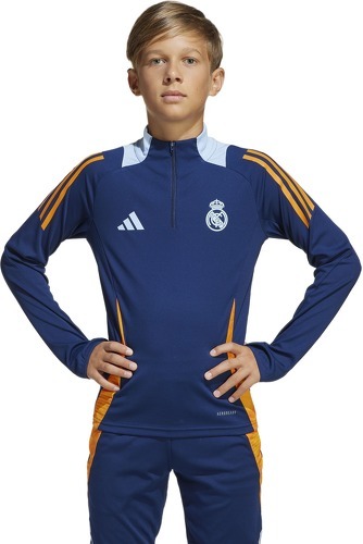 adidas-Haut d'entraînement enfant Real Madrid 2024/25-0