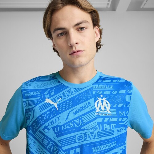 PUMA-Maillot d’avant-match Olympique de Marseille Homme-3