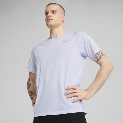 PUMA-T-shirt de running Triblend VELOCITY Homme-2