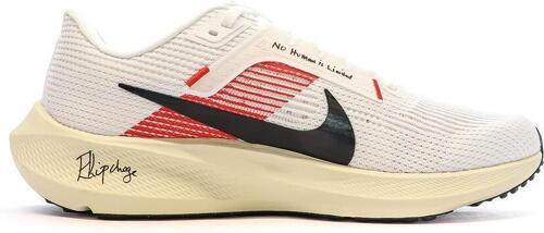 NIKE-Chaussures de running Blanches/Rouges Homme Nike Air Zoom Pegasus-1