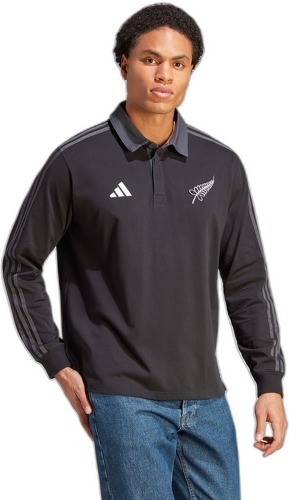 adidas Performance-Polo manches longues de rugby All Blacks-2