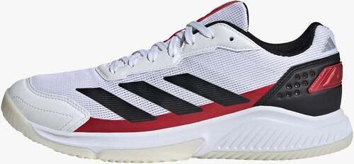 adidas-Chaussures Padel Courtquick Cloud White/Core Black/Lucid Red-0