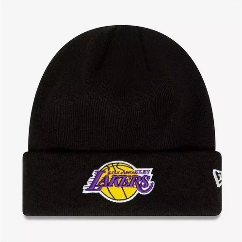 NEW ERA-Bonnet NBA Los Angeles Lakers New Era Essential Noir-0