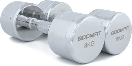 BOOMFIT-Haltères Chromés 8kg (paire)-0