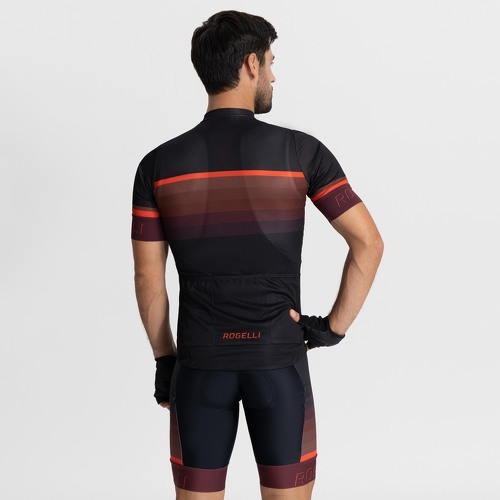 Rogelli-Maillot Manches Courtes Velo Hero 2-3