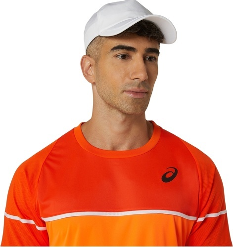 ASICS-T-Shirt Asics Game Orange-4