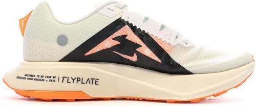 NIKE-Chaussures de trail Blanches/Noires/Oranges Femme Nike Zoomx Ultrafly-1