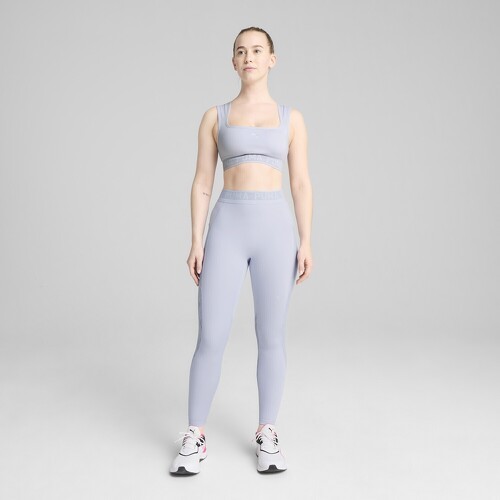 PUMA-Legging 7/8 à taille haute LACE Femme-2