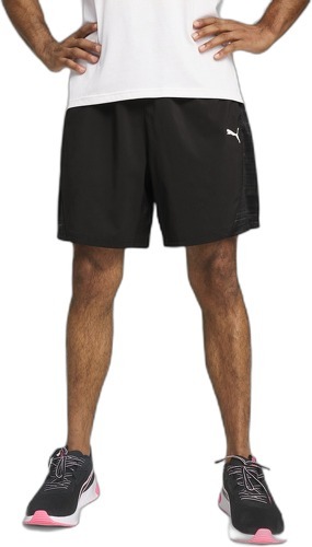 PUMA-Short en tissu mélangé TAD TECH Homme-0