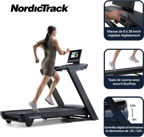 NORDICTRACK-Tapis de course Nouveau Commercial 1250 Connecté iFIT-1