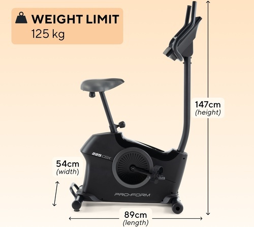 PRO FORM-Vélo d'appartement 225 CSX-3