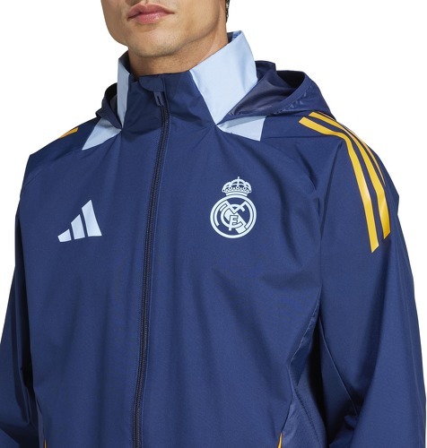 adidas-Veste imperméable Real Madrid Tiro 2024/25 Competition-4