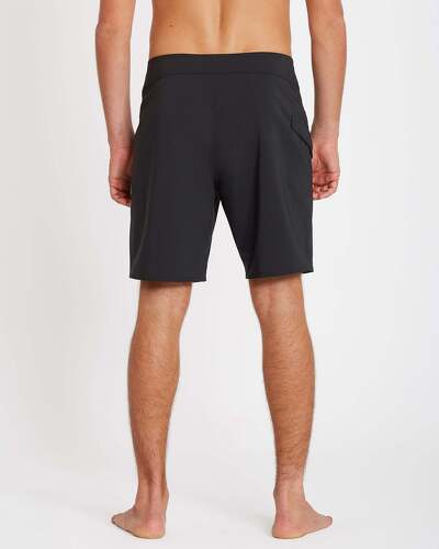 VOLCOM-Boardshort Lido Solid Mod 18" - BLACK-1