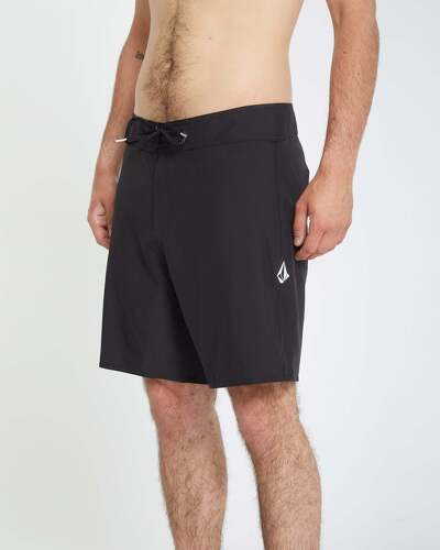 VOLCOM-Boardshort Lido Solid Mod 18" - BLACK-2