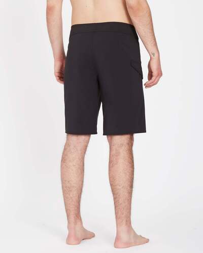 VOLCOM-Boardshort Lido Solid Mod 20" - BLACK-1