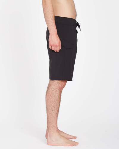 VOLCOM-Boardshort Lido Solid Mod 20" - BLACK-3