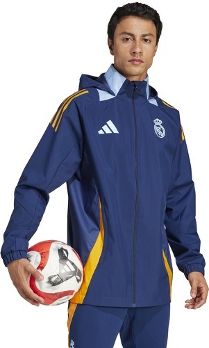 adidas-Veste imperméable Real Madrid Tiro 2024/25 Competition-2