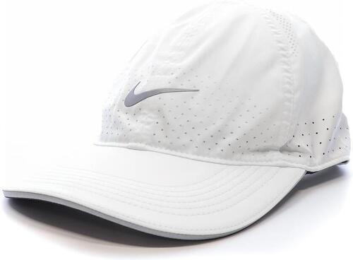 NIKE-Casquette de Running Blanches Homme Nike Arobill-0