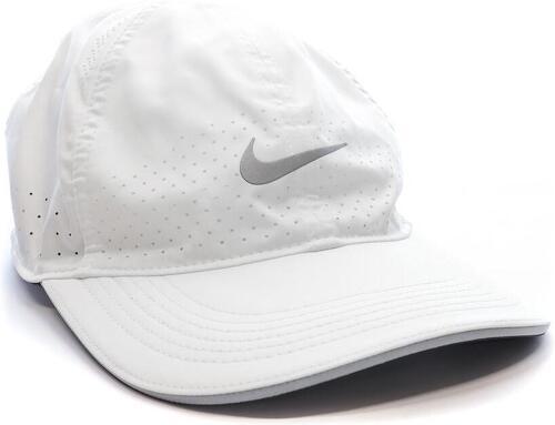 NIKE-Casquette de Running Blanches Homme Nike Arobill-1