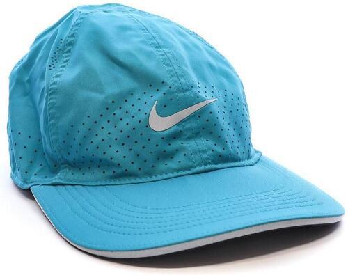 NIKE-Casquette de Running Bleu Canard Homme Nike Arobill-1