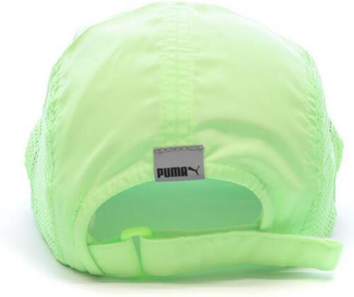 PUMA-Casquette de Running Verte Fluo Puma Light Weight Runner-2