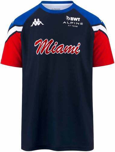 KAPPA-Maillot Ornellabat Ocon BWT Alpine F1 Team Miami-0