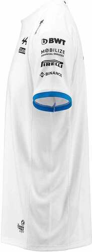 KAPPA-T-Shirt Abolim BWT Alpine F1 Team 2023  Blanc-3