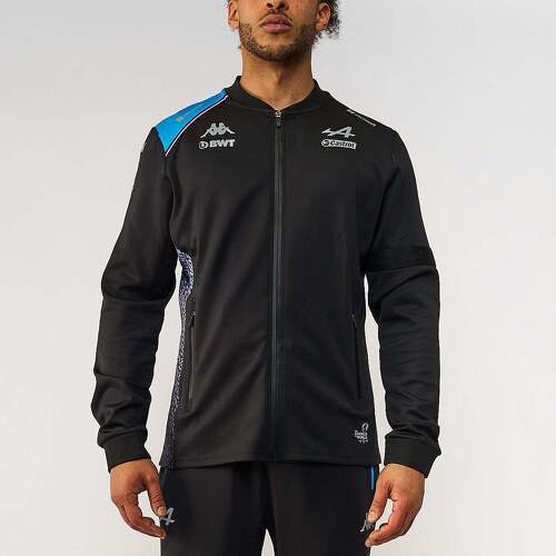 KAPPA-Sweatshirt Zip Atriso BWT Alpine F1 Team 2023-1