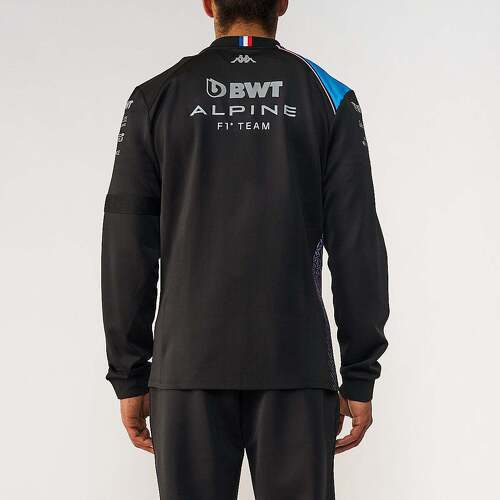 KAPPA-Sweatshirt Zip Atriso BWT Alpine F1 Team 2023-3