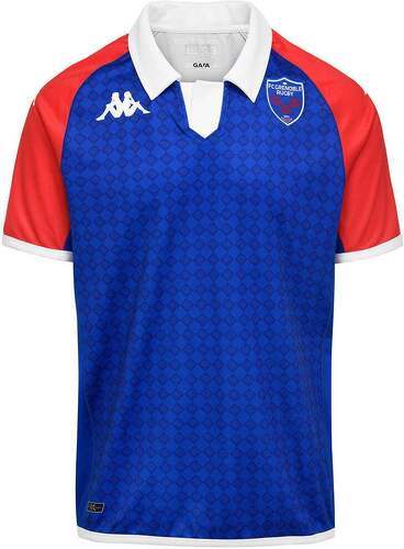 KAPPA-Maillot Kappa Fc Grenoble Réplica Domicile Officiel Rugby-0