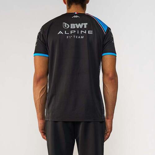 KAPPA-T-Shirt Abolim BWT Alpine F1 Team 2023  Noir-3