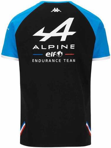 KAPPA-T-Shirt Aybend BWT Alpine F1 Team 2023  Noir-2