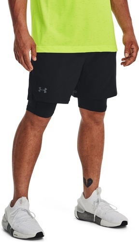 UNDER ARMOUR-Short tissé 2 en 1 Under Armour Vanish-2