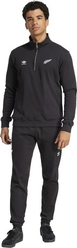 adidas-Sweatshirt 1/2 zip All Blacks NZR Trefoil Essentials-2