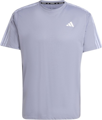 adidas-T-shirt adidas Own the Run 3-Stripes-0